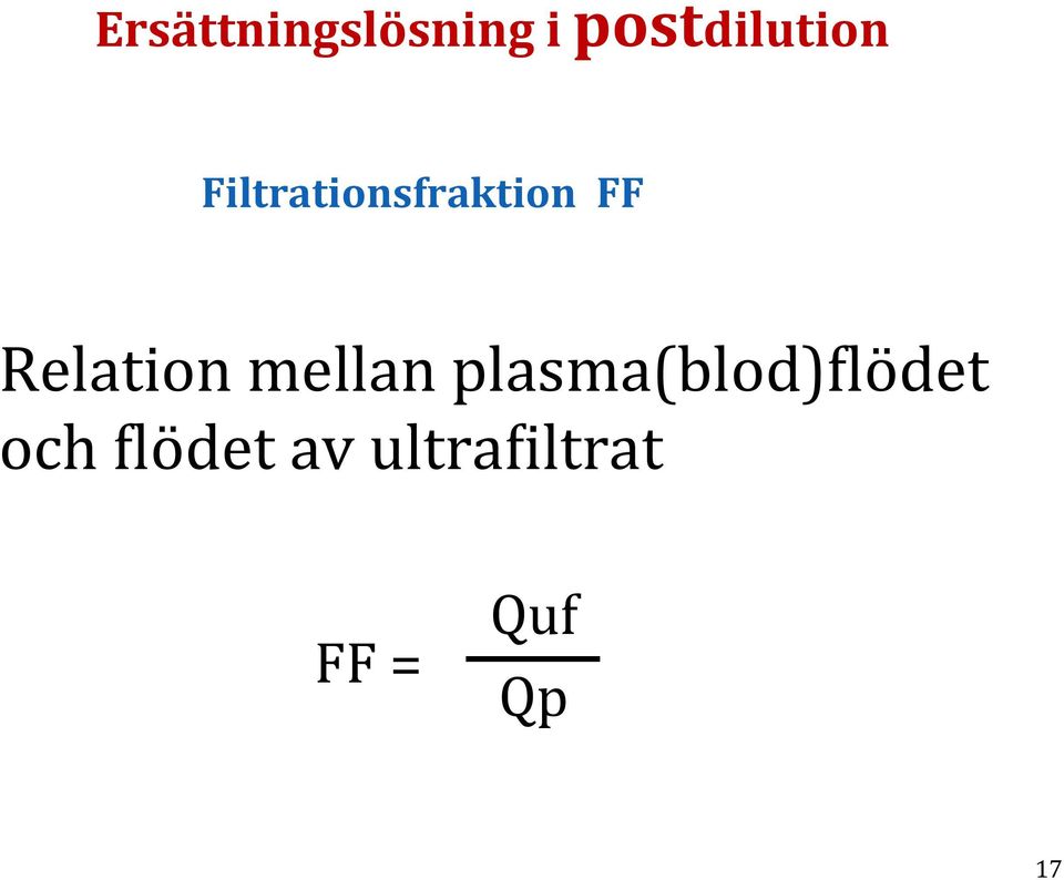 mellan plasma(blod)elödet och