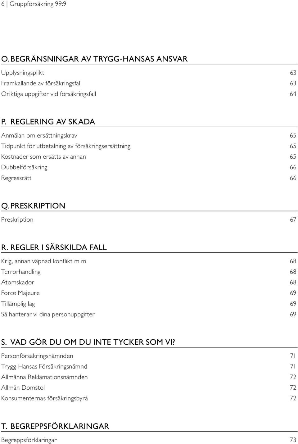 PRESKRIPTION Preskription 67 R.