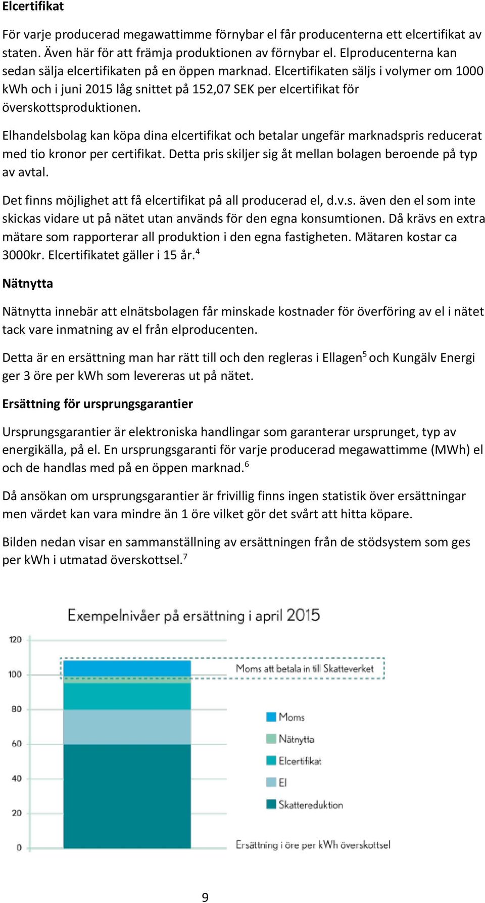 Elhandelsbolag kan köpa dina elcertifikat och betalar ungefär marknadspris reducerat med tio kronor per certifikat. Detta pris skiljer sig åt mellan bolagen beroende på typ av avtal.