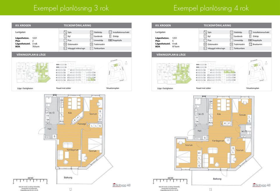 1221 Plan 2 Lägenhetsstrl.