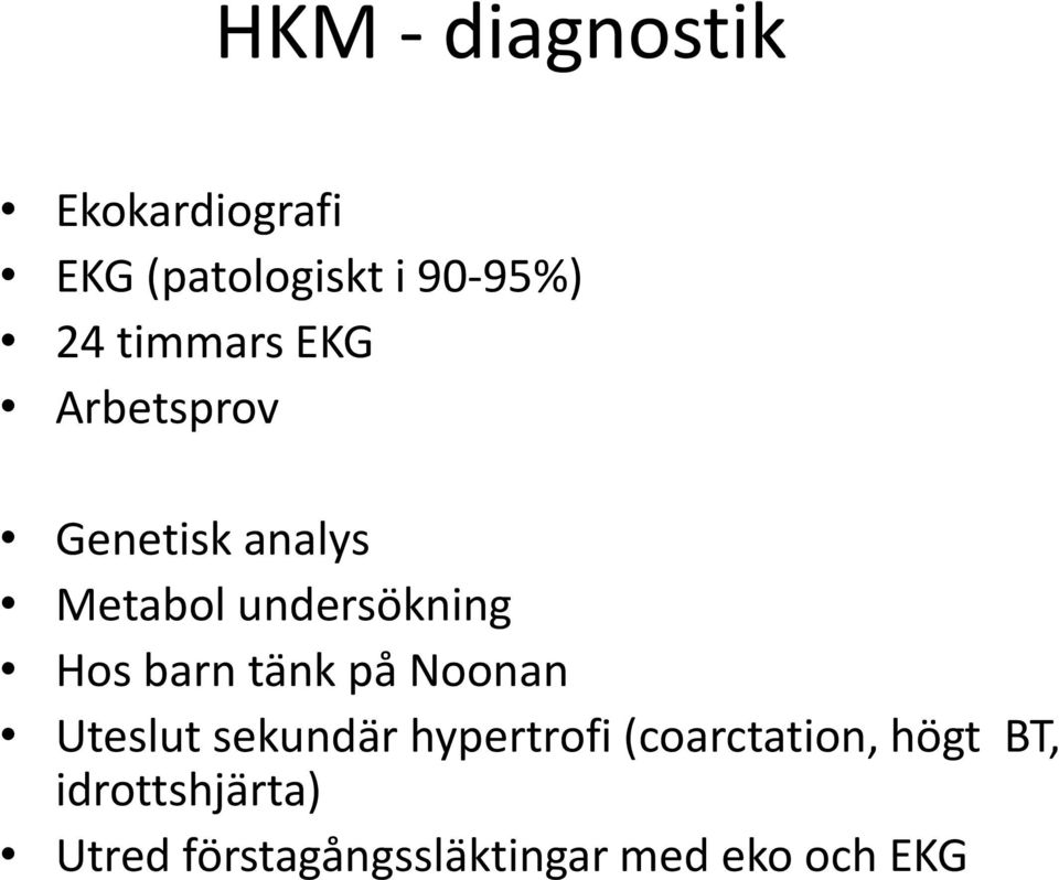 barn tänk på Noonan Uteslut sekundär hypertrofi (coarctation,