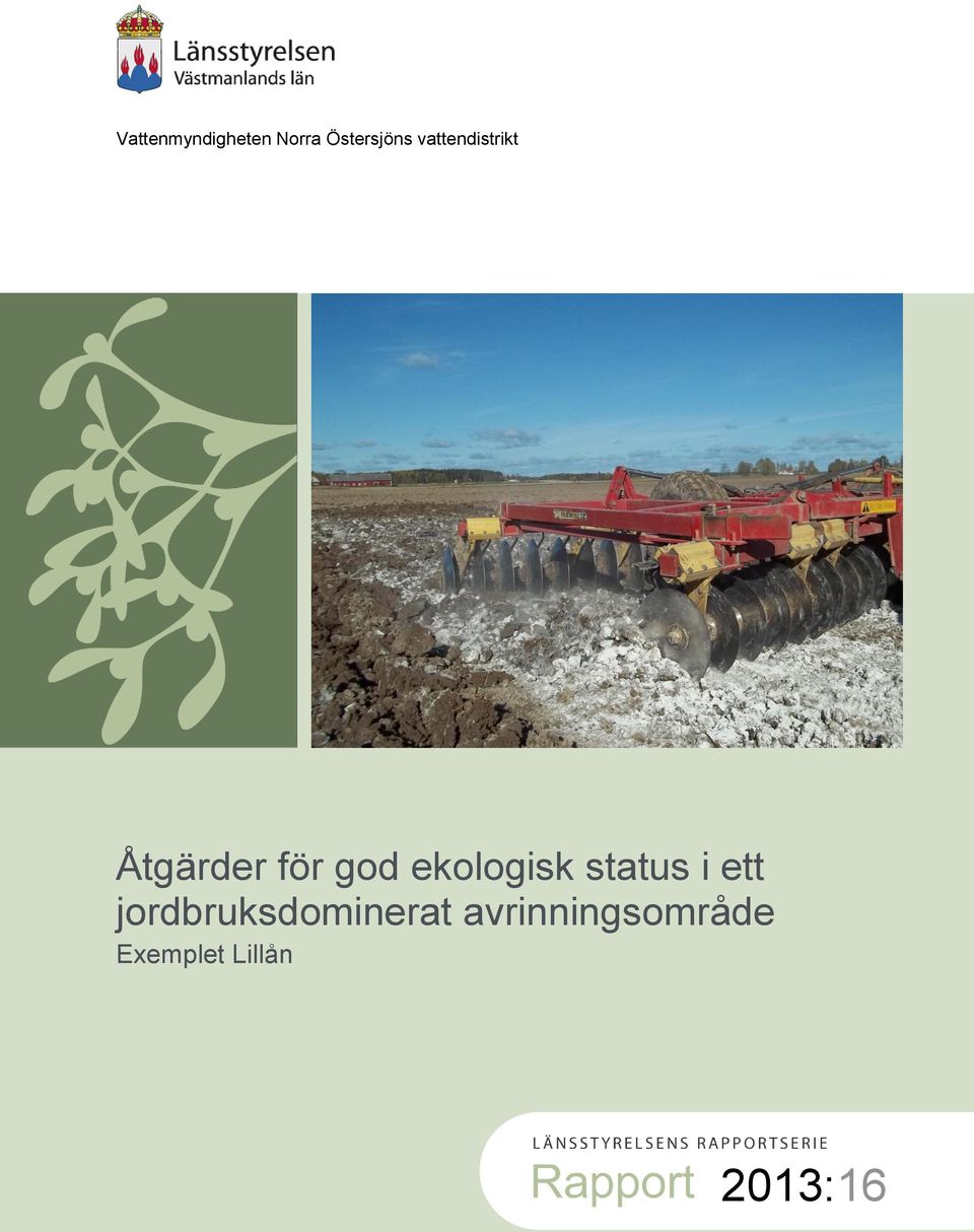ekologisk status i ett