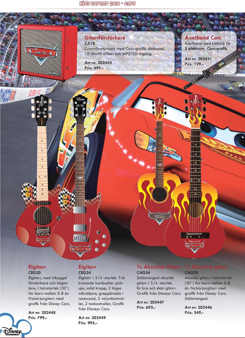 Gitarrförstärkare HMGA10 Hannah Montana-grafik, distkanal, 10 Watts effekt  och MP3/CD ingång. - PDF Gratis nedladdning