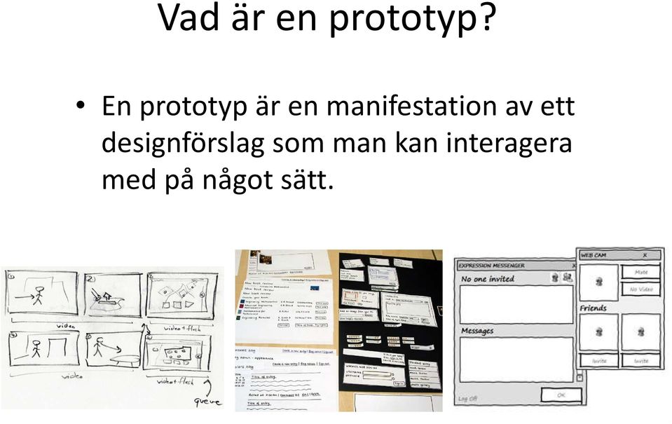 manifestation av ett