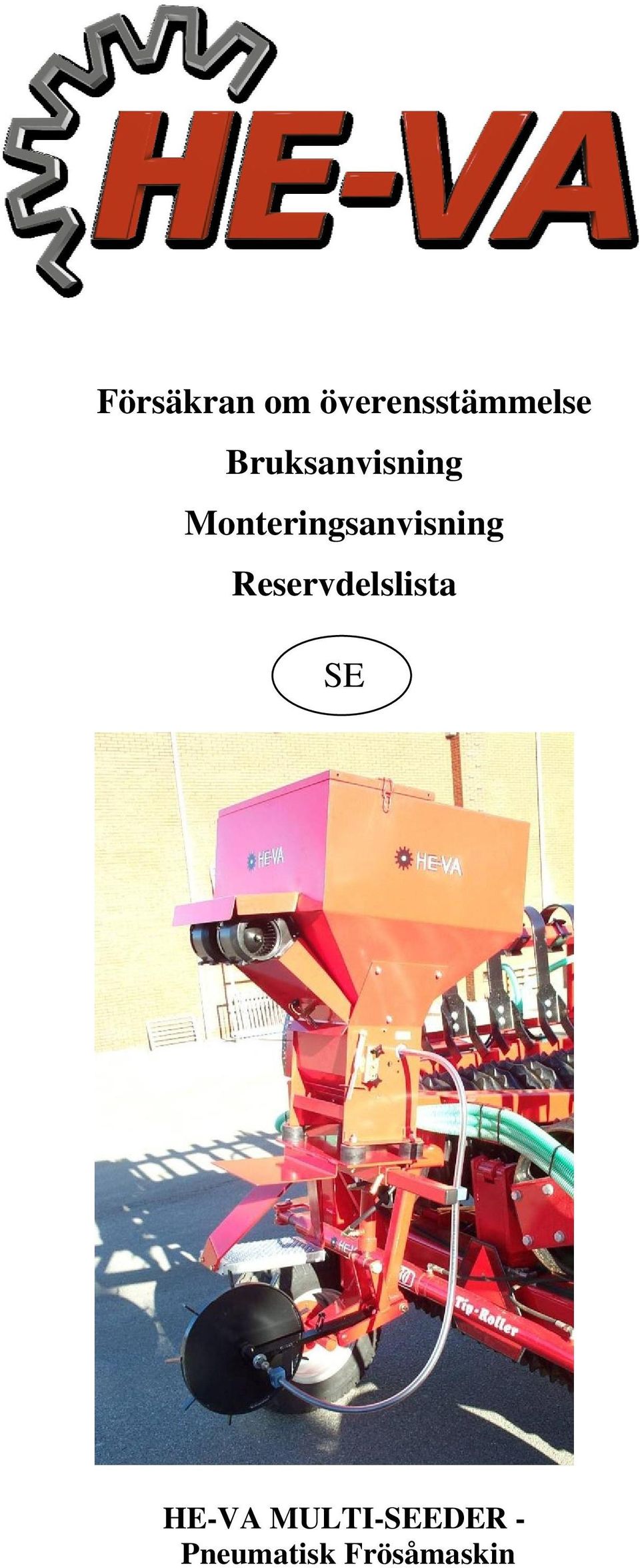 Monteringsanvisning