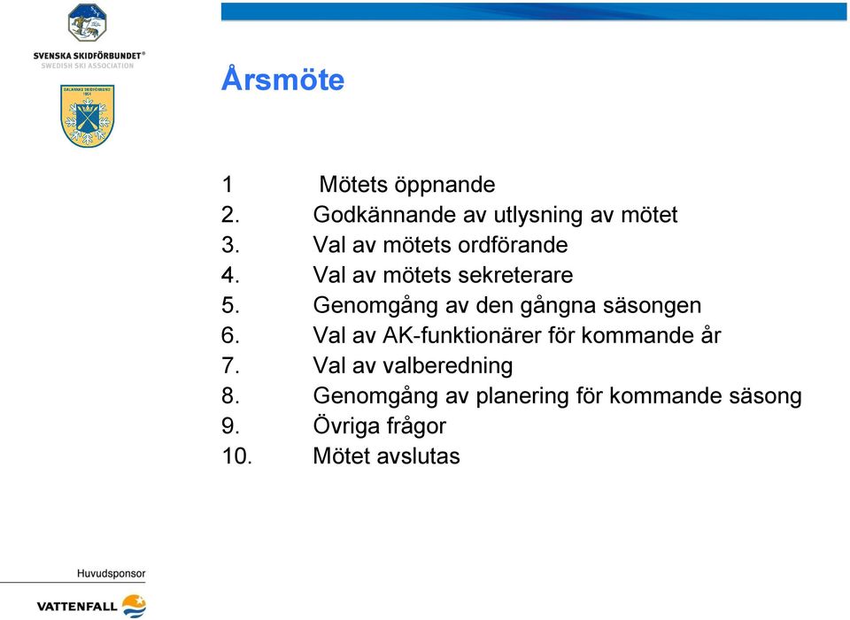 Genomgång av den gångna säsongen 6.