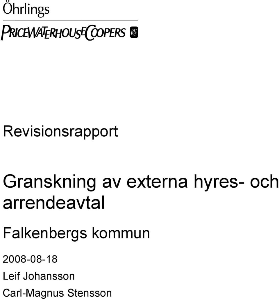 Falkenbergs kommun 2008-08-18