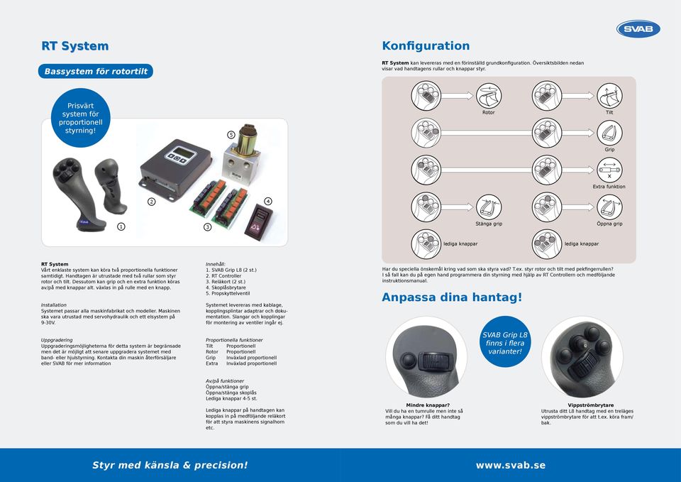 STYRSYSTEM. Grävmaskiner - PDF Gratis nedladdning