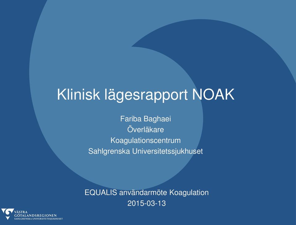 Koagulationscentrum Sahlgrenska