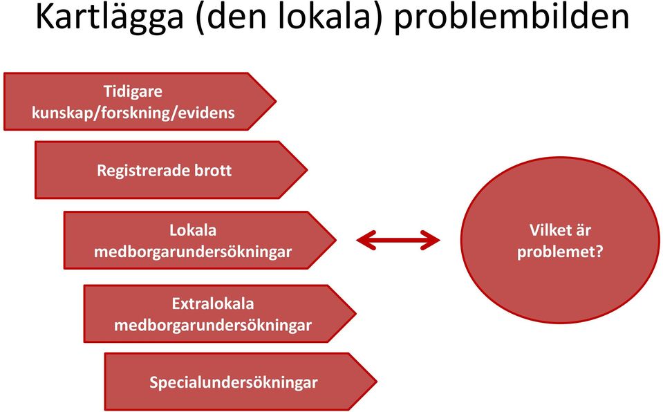 Lokala medborgarundersökningar Vilket är