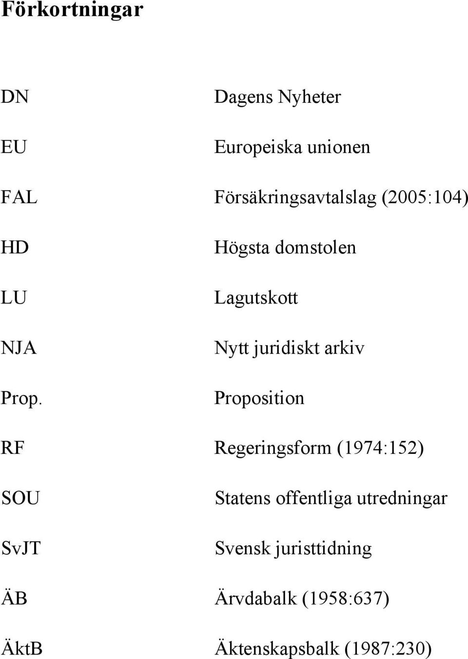 Högsta domstolen Lagutskott Nytt juridiskt arkiv Proposition RF Regeringsform