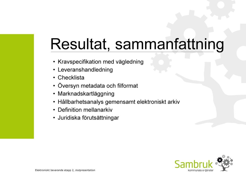 filformat Marknadskartläggning Hållbarhetsanalys gemensamt