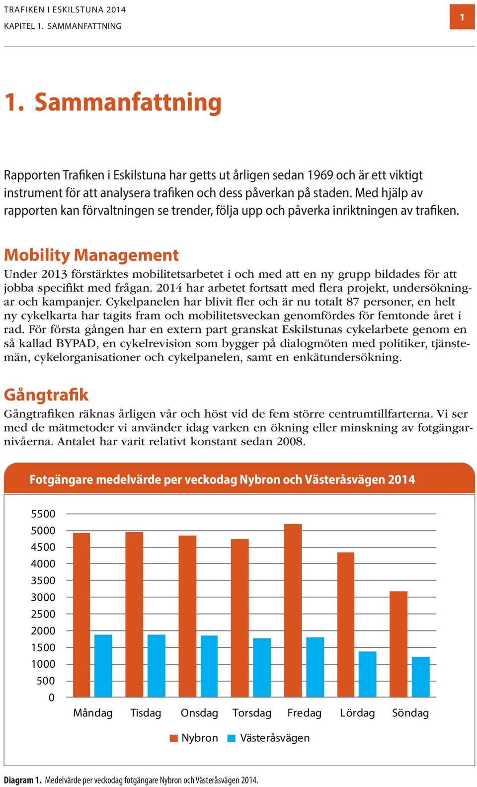 Mobility Management Under 2013 förstärktes mobilitetsarbetet i och med att en ny grupp bildades för att jobba specifikt med frågan.