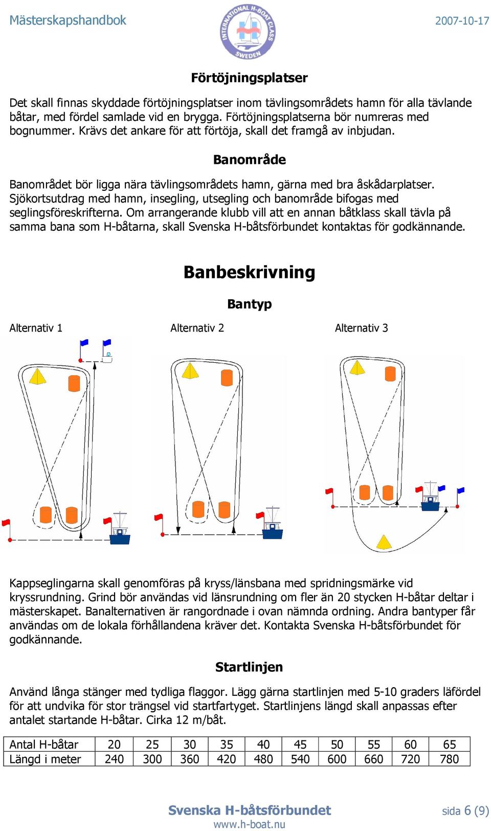 Sjökortsutdrag med hamn, insegling, utsegling och banområde bifogas med seglingsföreskrifterna.