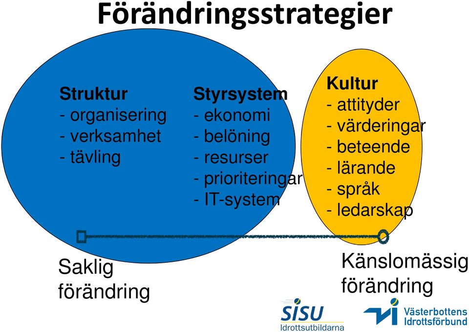 prioriteringar - IT-system Kultur - attityder - värderingar -