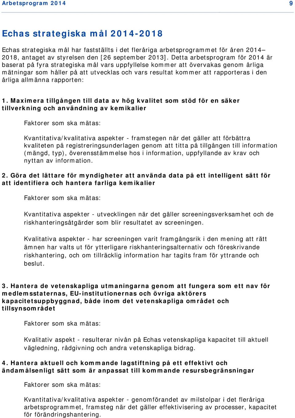årliga allmänna rapporten: 1.