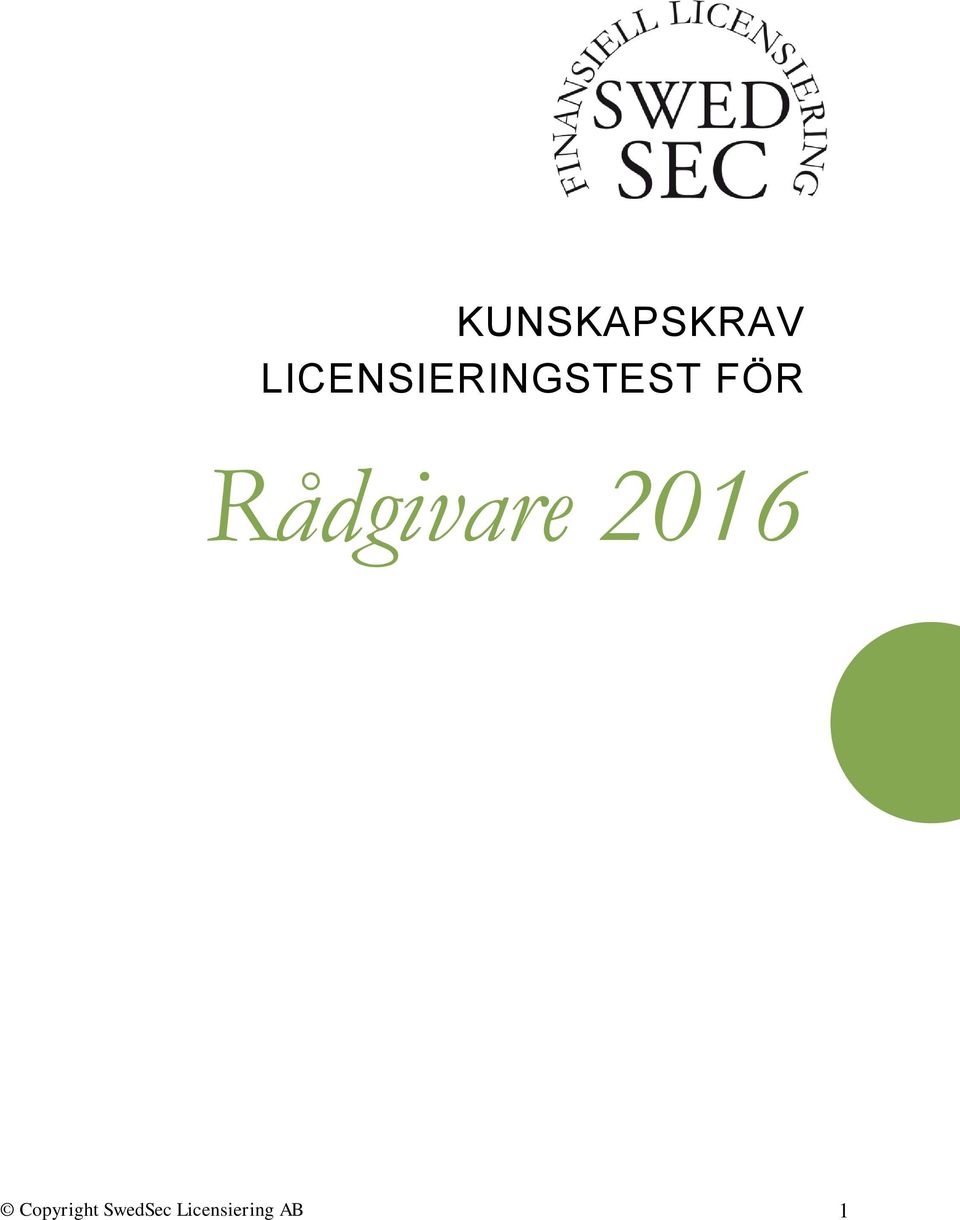 Rådgivare 2016