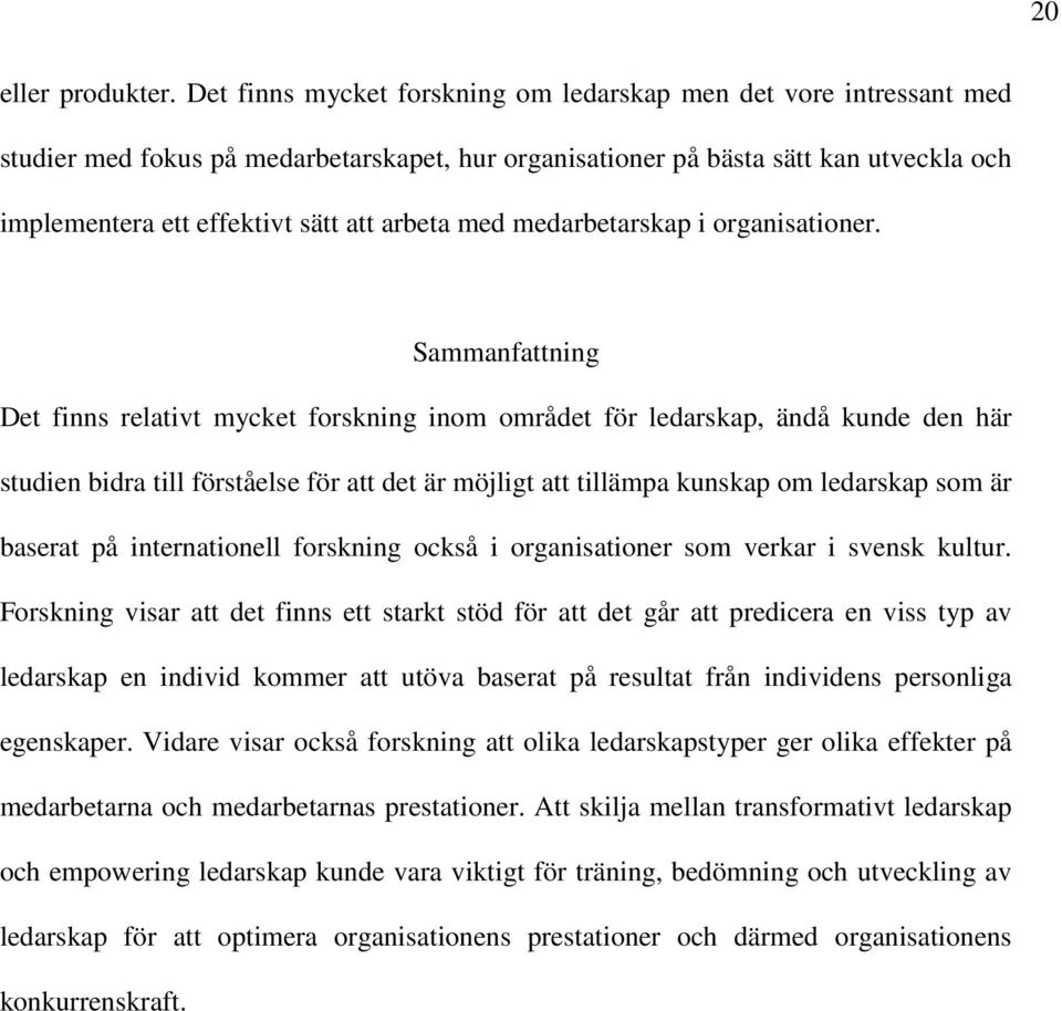 med medarbetarskap i organisationer.