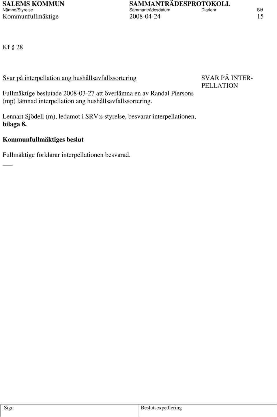 hushållsavfallssortering.