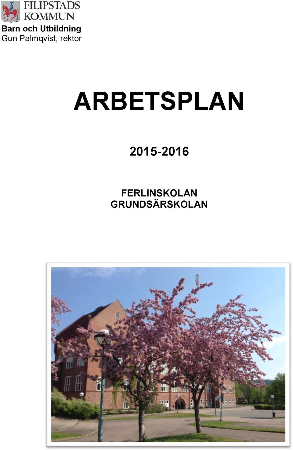 ARBETSPLAN 2015-2016