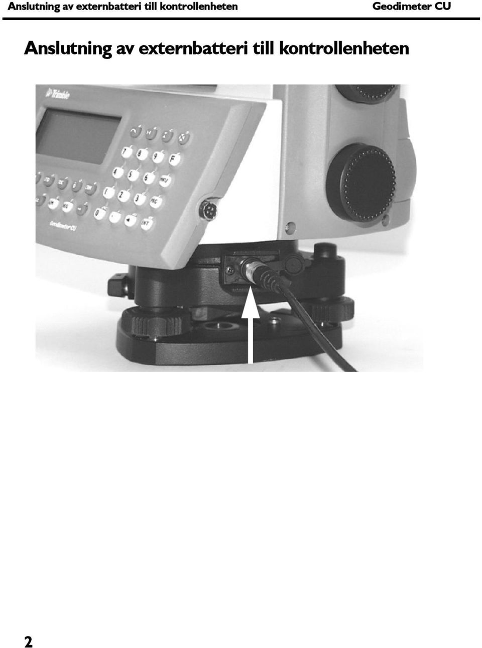 Geodimeter CU   2