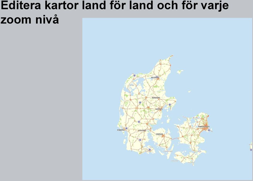 för land och