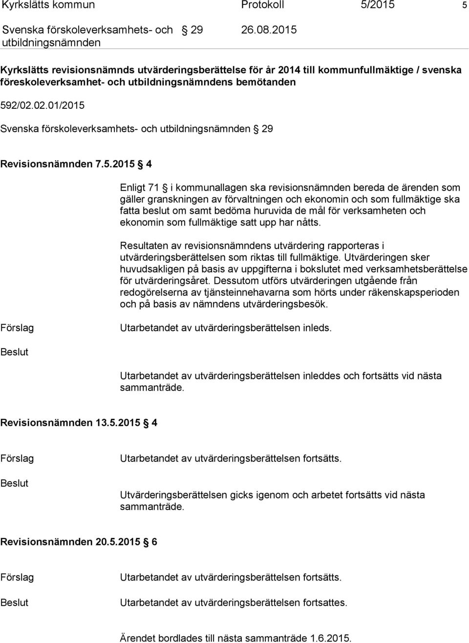 29 Revisionsnämnden 7.5.