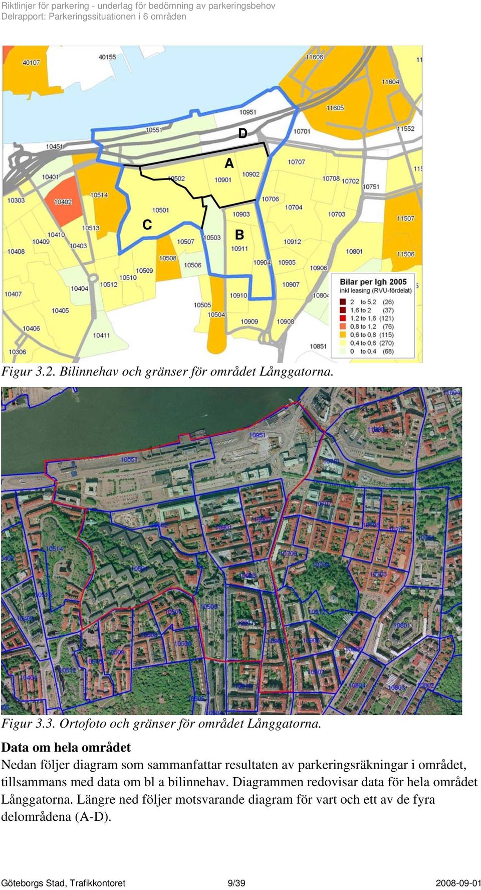 tillsammans med data om bl a bilinnehav. Diagrammen redovisar data för hela området Långgatorna.