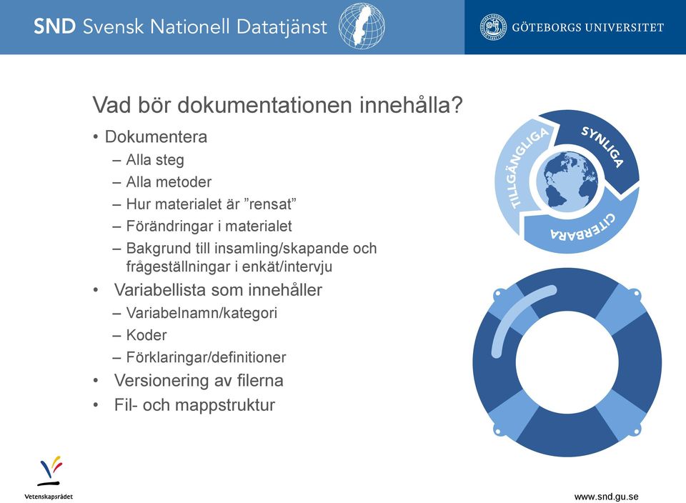 materialet Bakgrund till insamling/skapande och frågeställningar i