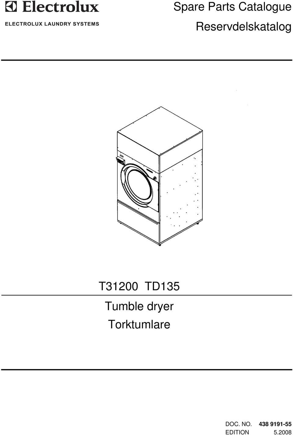 TD135 Tumble dryer