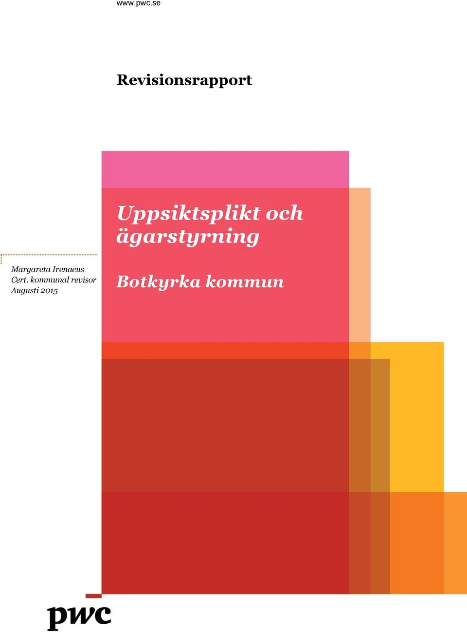Uppsiktsplikt och