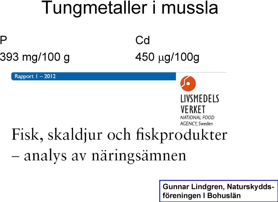 mg/100g Gunnar Lindgren,