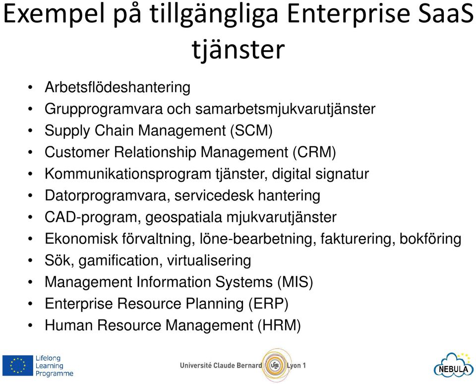 servicedesk hantering CAD-program, geospatiala mjukvarutjänster Ekonomisk förvaltning, löne-bearbetning, fakturering, bokföring