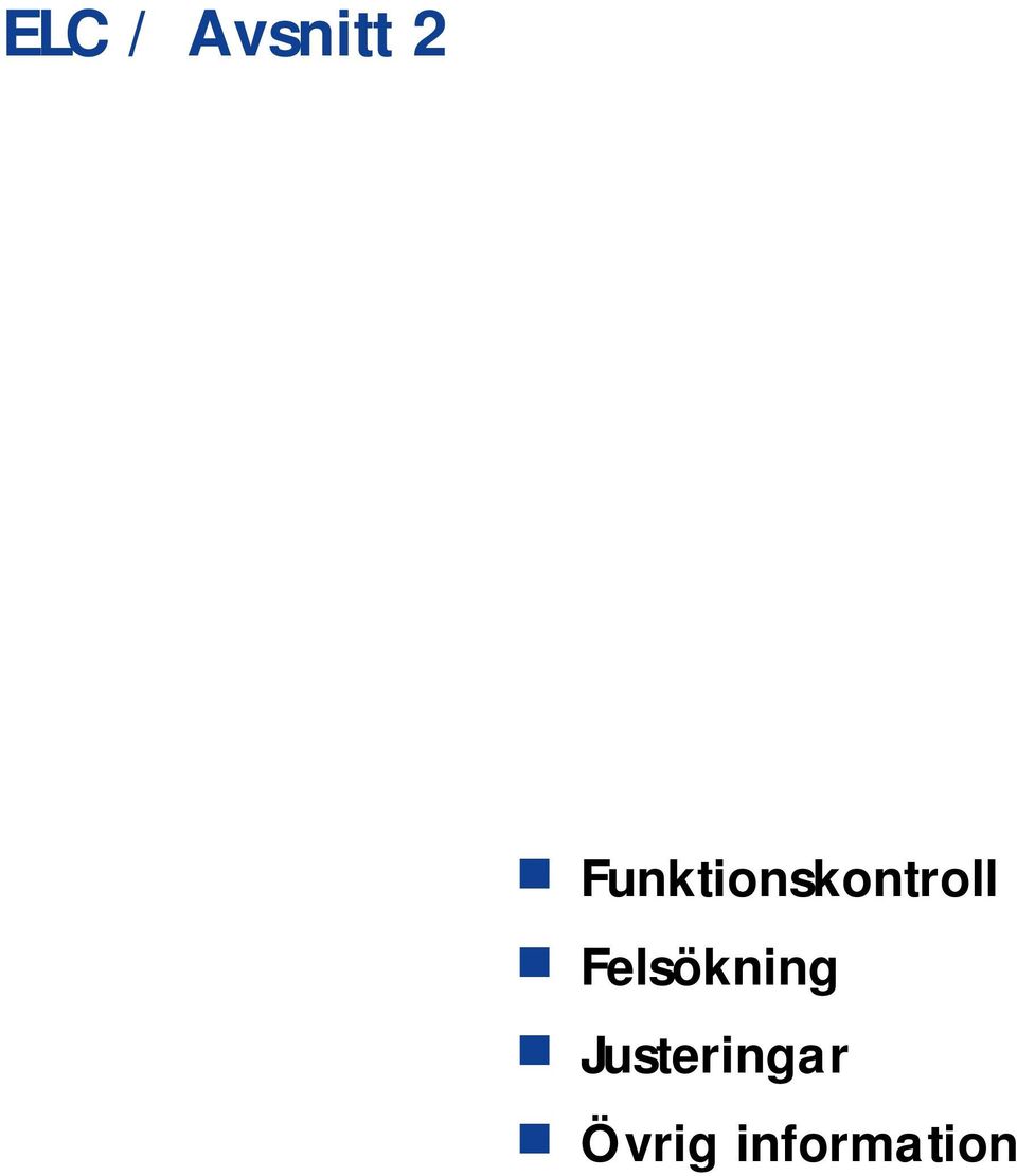 Felsökning