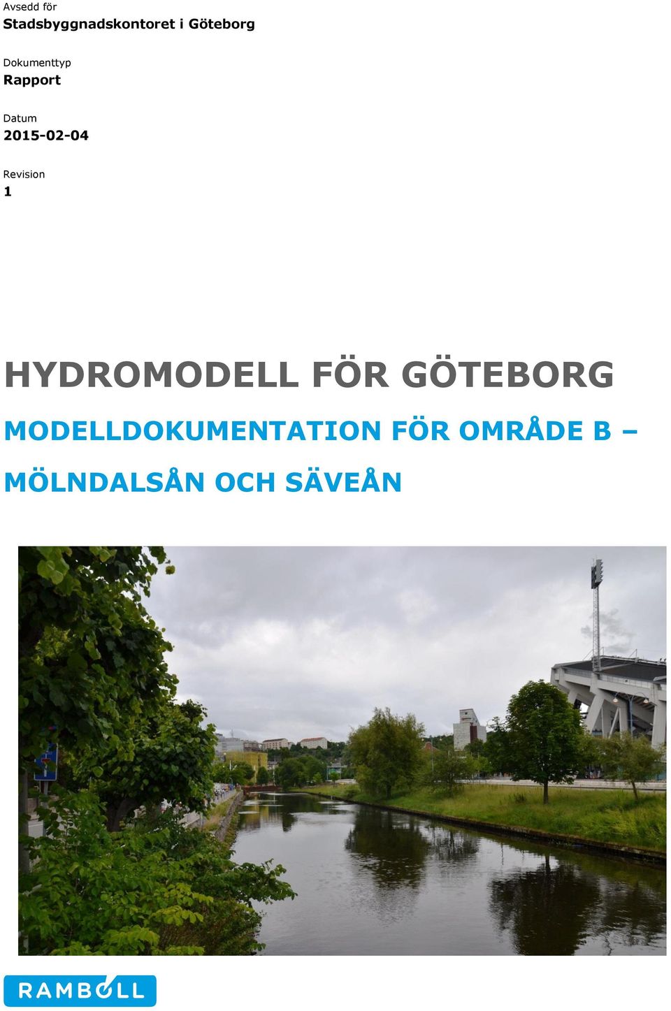 2015-02-04 Revision 1 HYDROMODELL FÖR