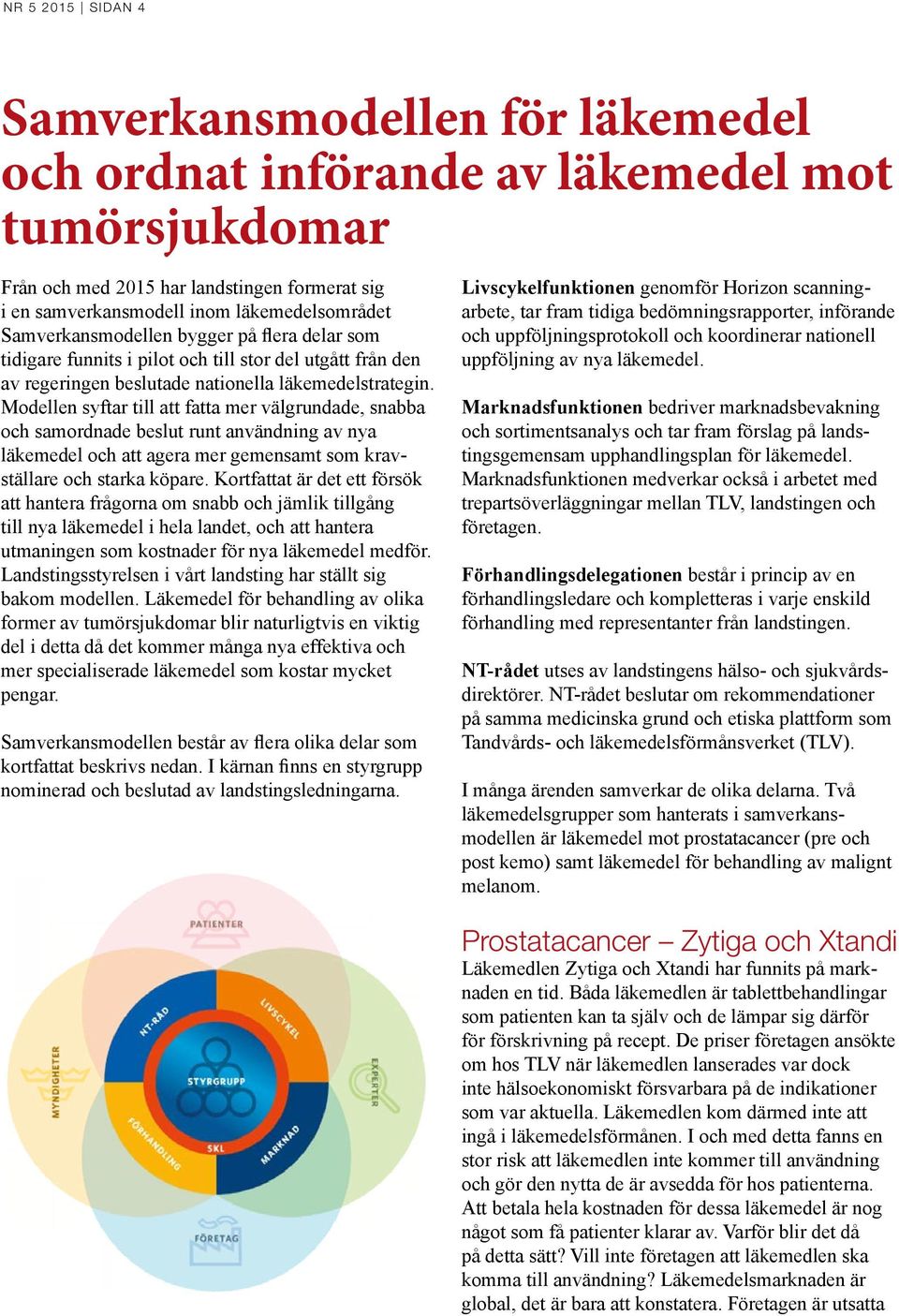 Modellen syftar till att fatta mer välgrundade, snabba och samordnade beslut runt användning av nya läkemedel och att agera mer gemensamt som kravställare och starka köpare.