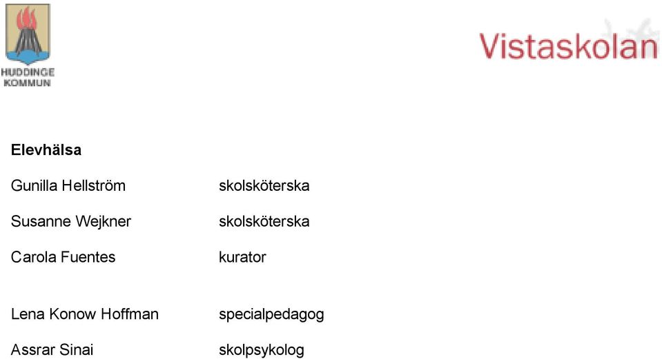 skolsköterska kurator Lena Konow