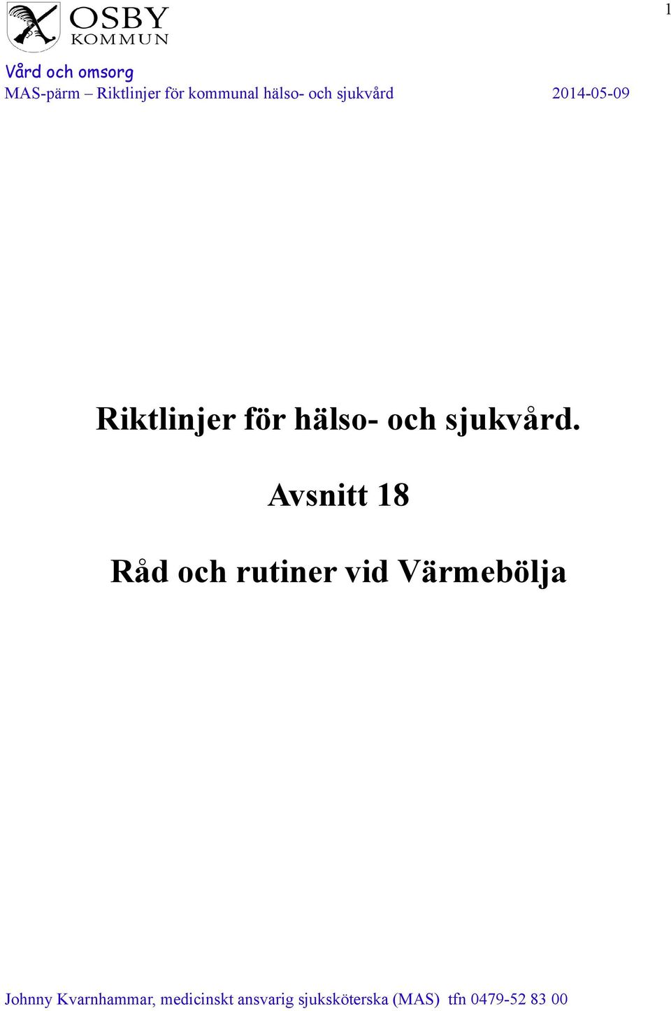 Avsnitt 18 Råd och