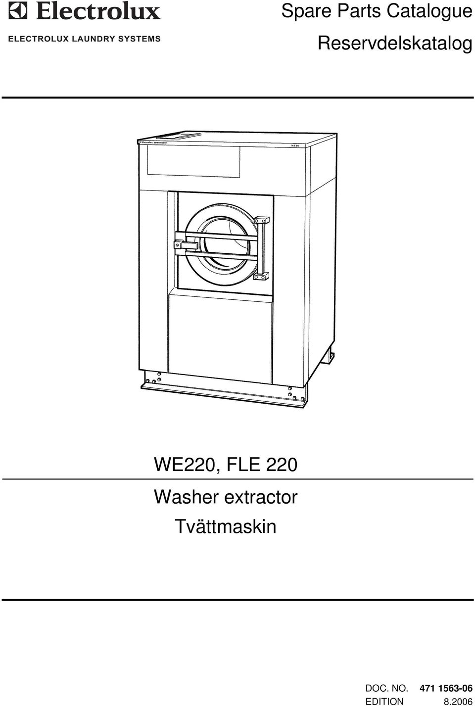 220 Washer extractor