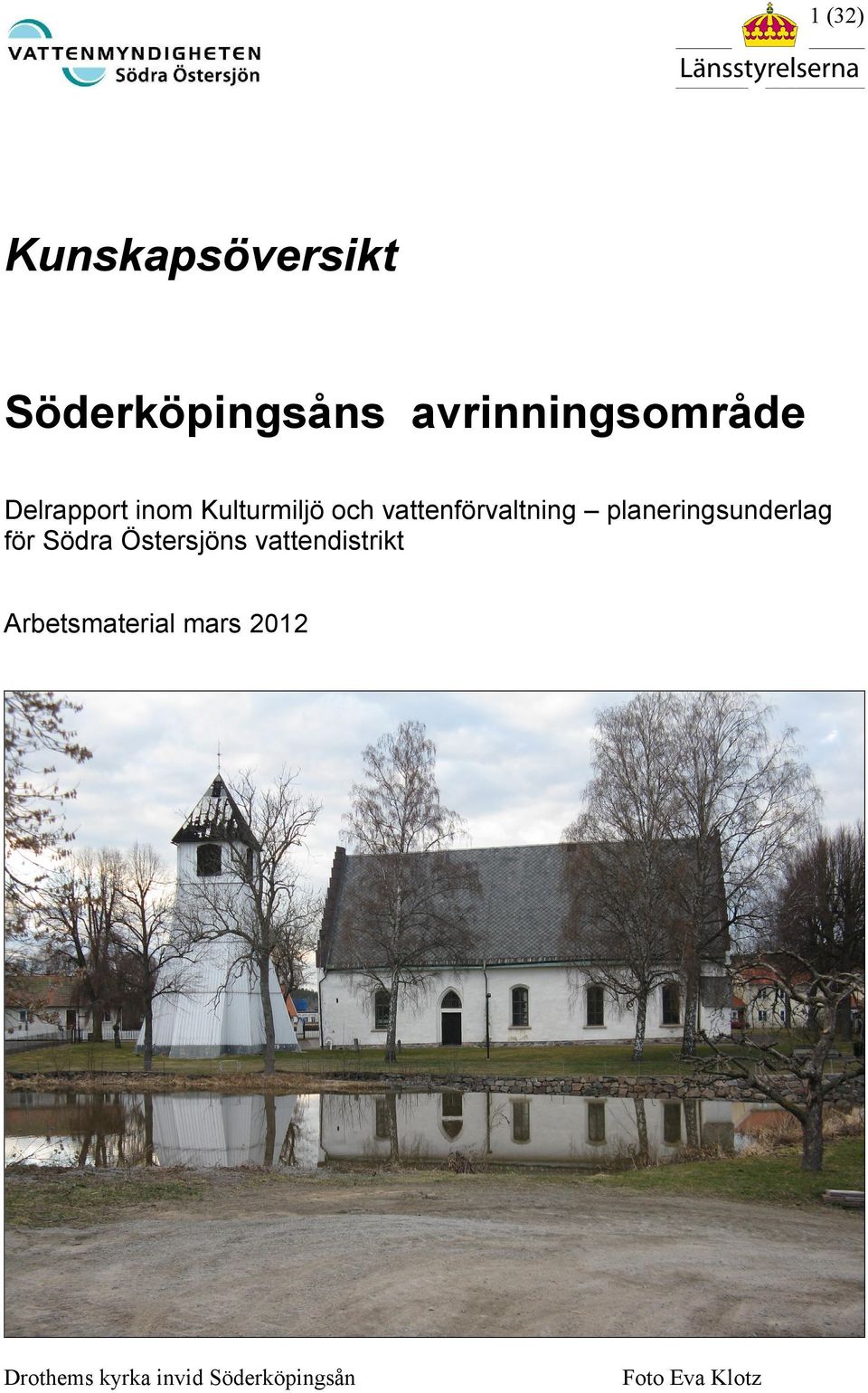 planeringsunderlag för Södra Östersjöns vattendistrikt