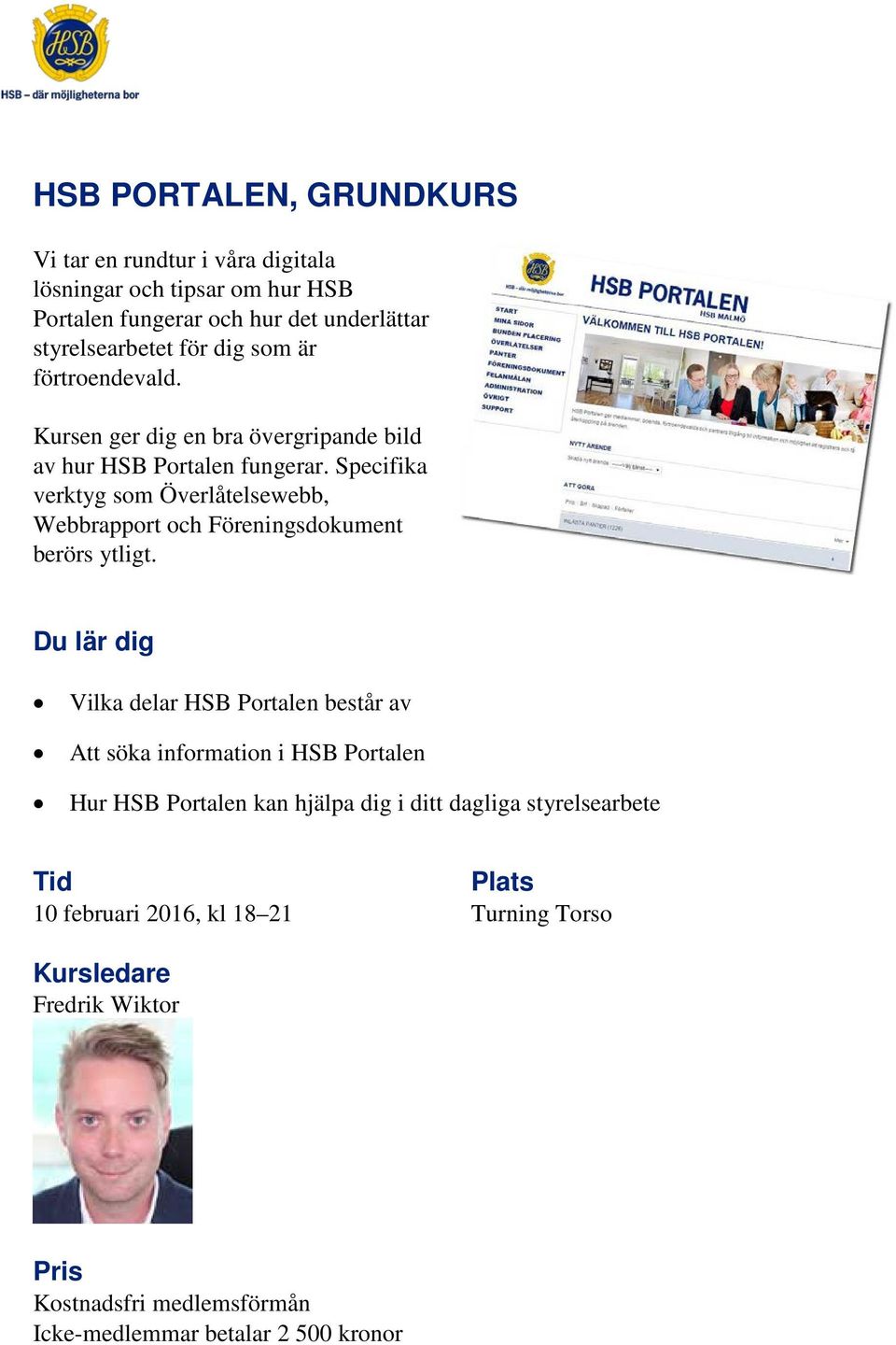 Specifika verktyg som Överlåtelsewebb, Webbrapport och Föreningsdokument berörs ytligt.