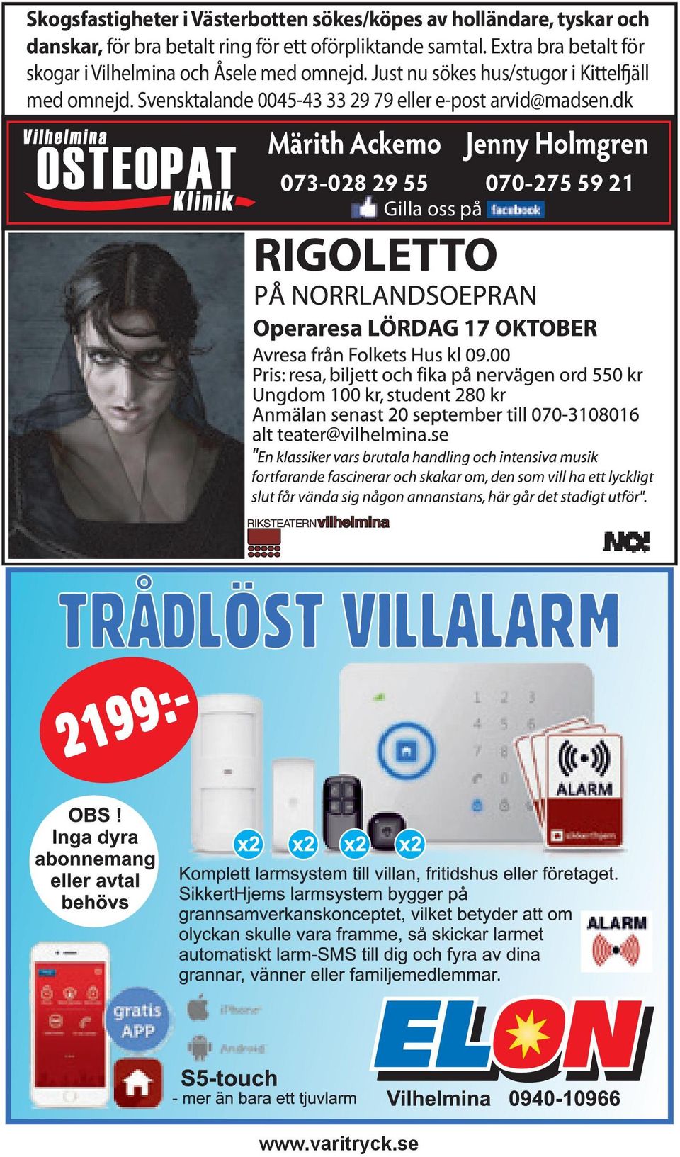 Extra bra betalt för skogar i Vilhelmina och Åsele med omnejd.