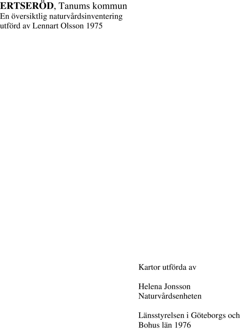 1975 Kartor utförda av Helena Jonsson