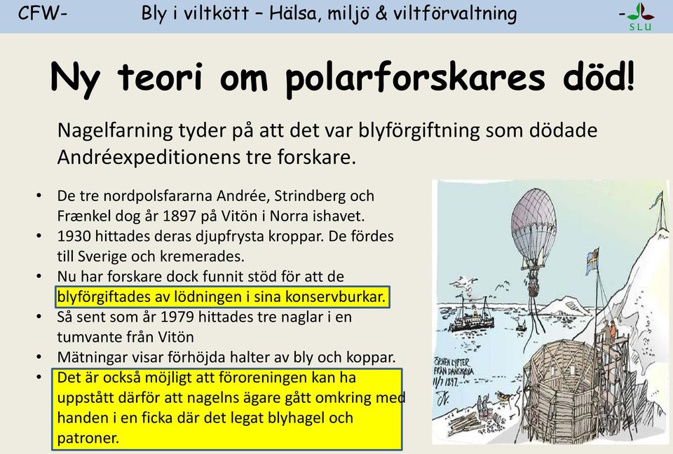 De fördes till Sverige och kremerades. Nu har forskare dock funnit stöd för att de blyförgiftades av lödningen i sina konservburkar.