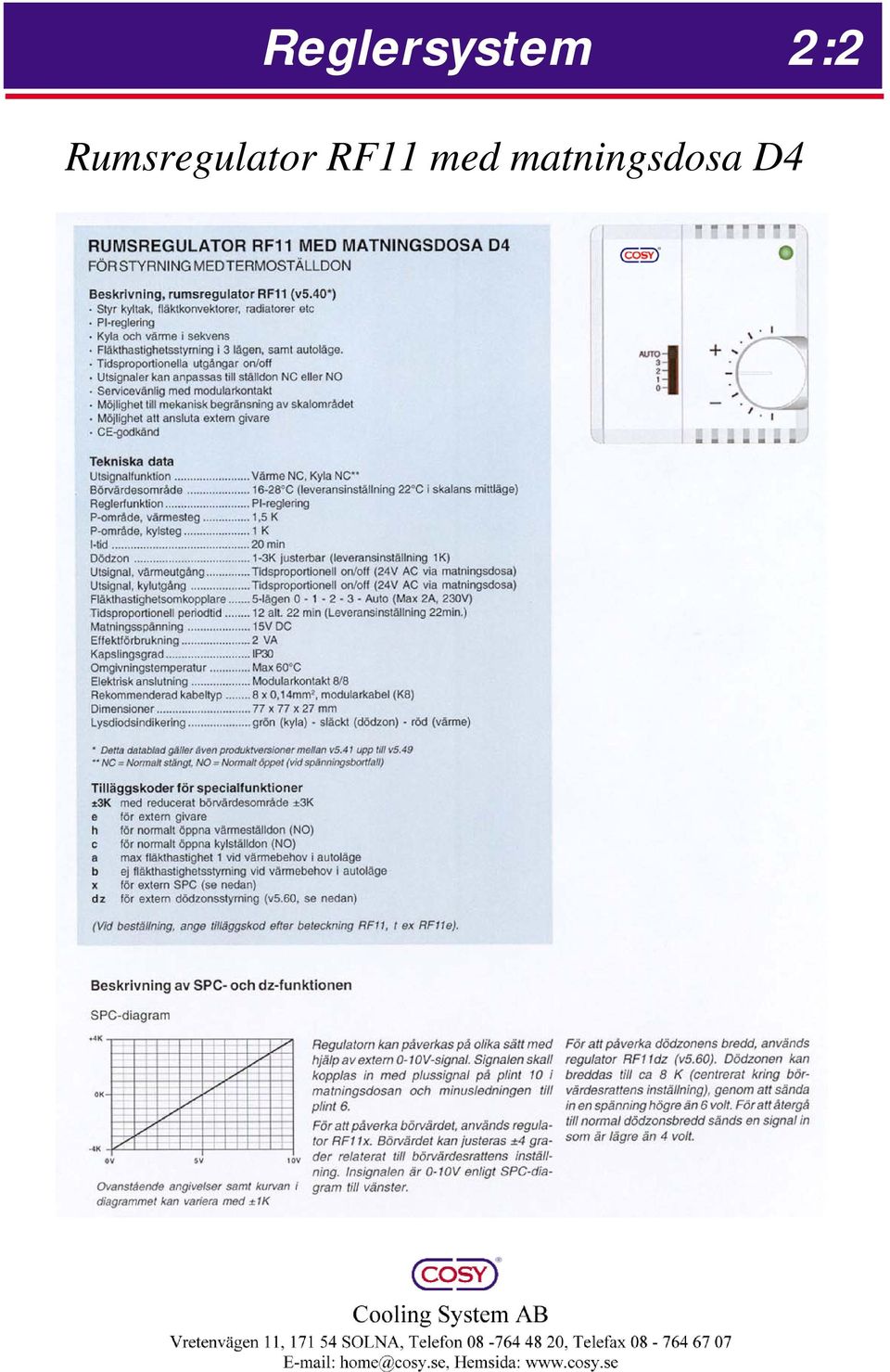 Rumsregulator