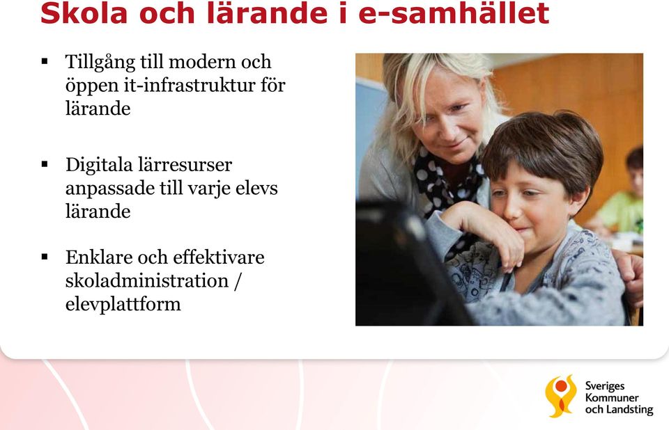 Digitala lärresurser anpassade till varje elevs