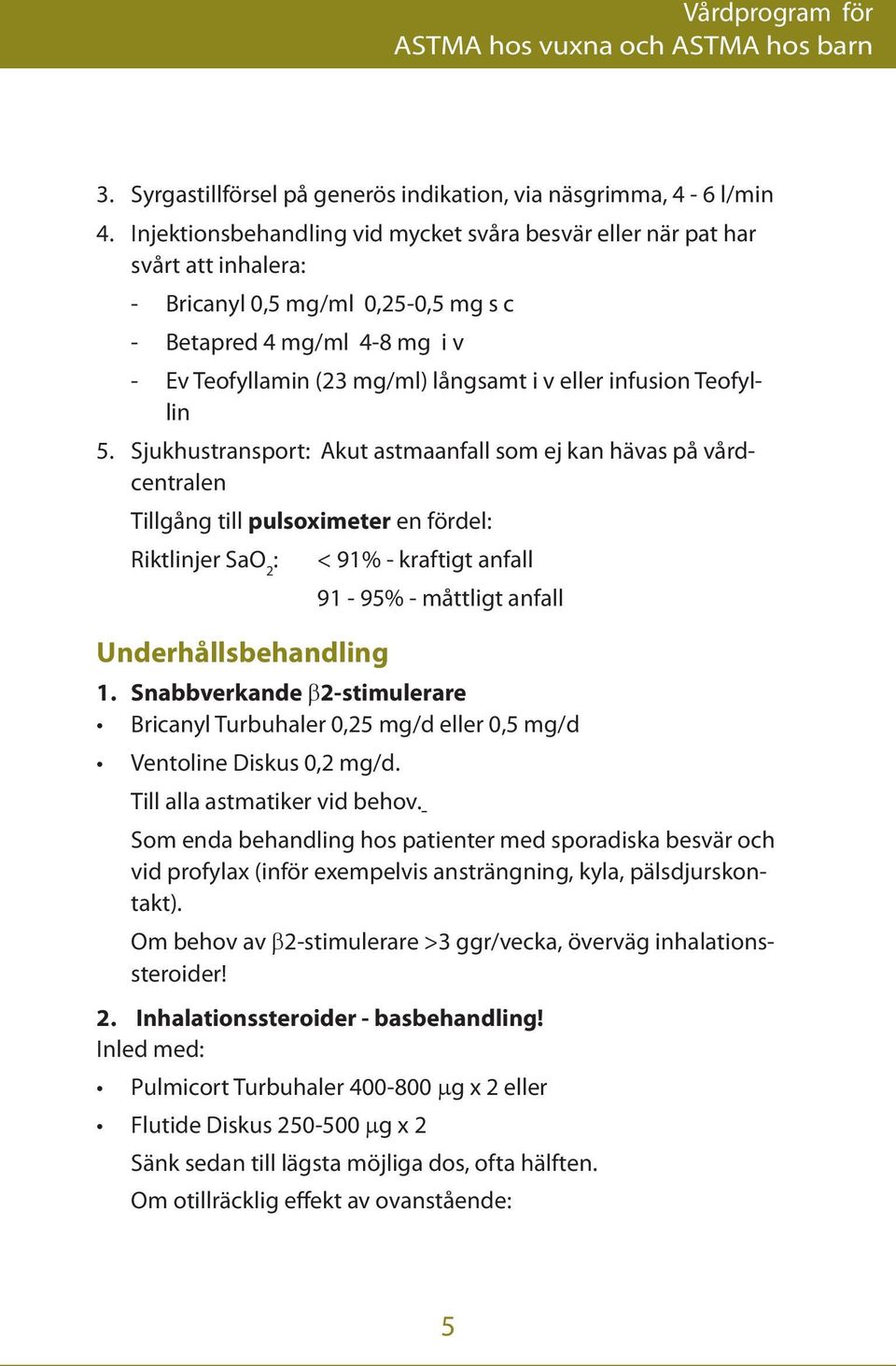 infusion Teofyllin 5.