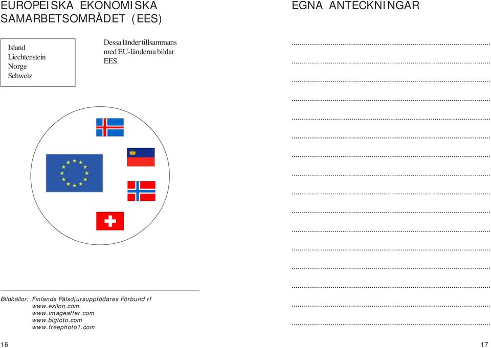 bildar EES.. Bildkällor: Finlands Pälsdjursuppfödares Förbund rf www.