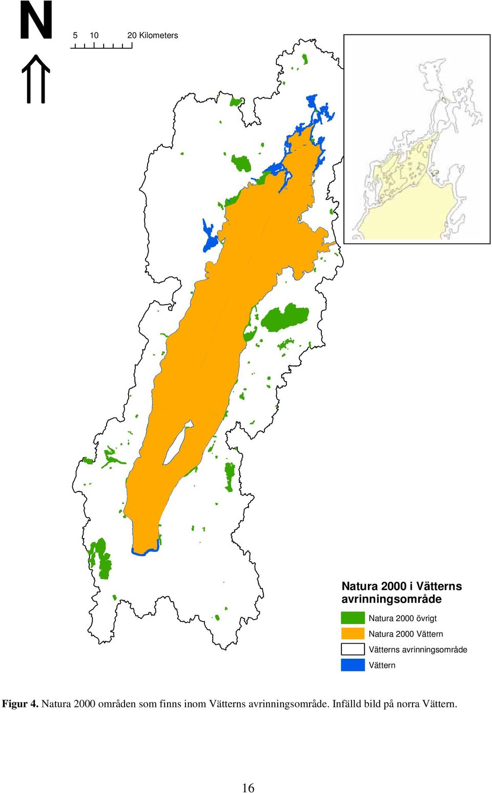 Vätterns avrinningsområde Vättern Figur 4.