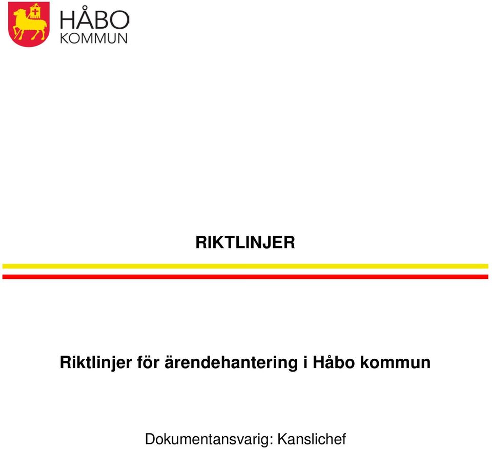 ärendehantering i